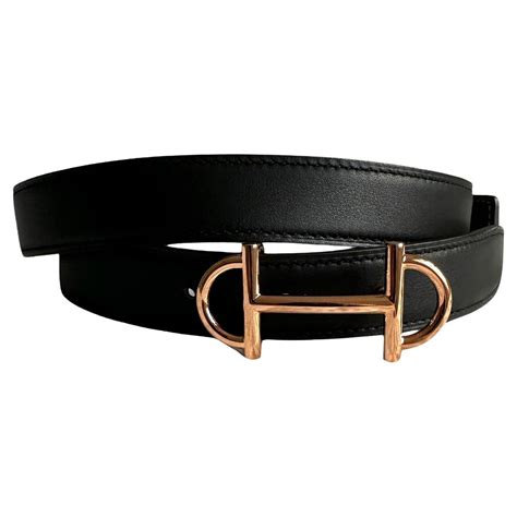 black hermes leather strap|Leather strap 24 mm .